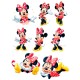 470590 Minnie Mouse caketopper usor de decupat imagine comestibila din vafa 30x20cm